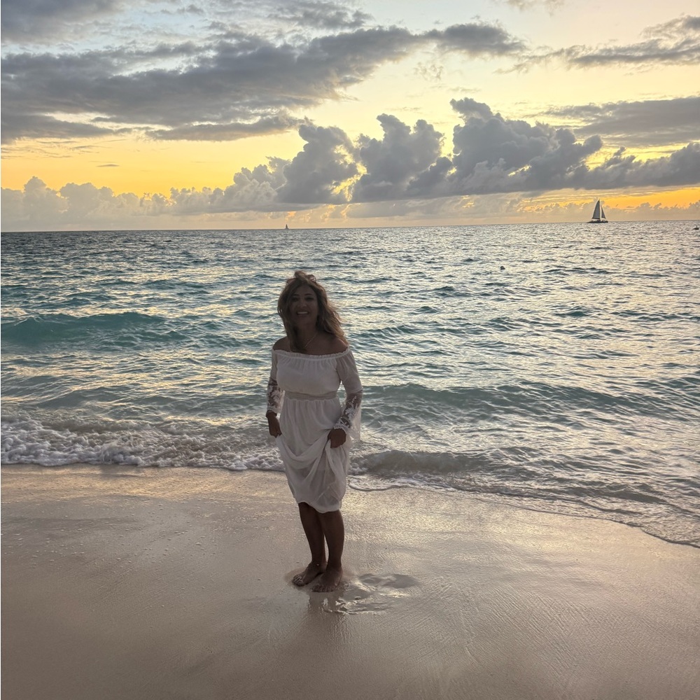SHEIN White Long Sleeve Dress